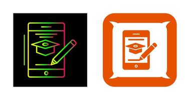 Online Course Vector Icon