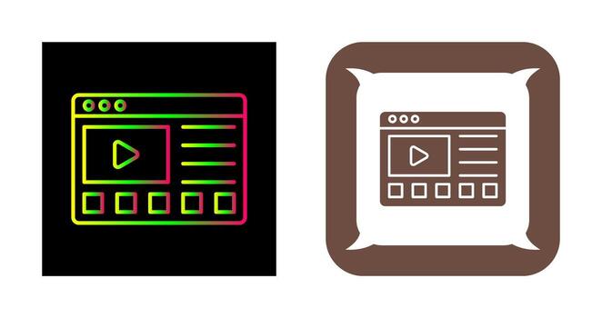 Online Tutorials Vector Icon