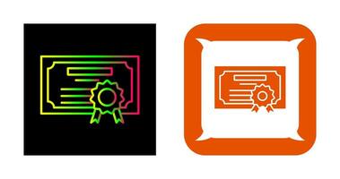 Diploma Vector Icon