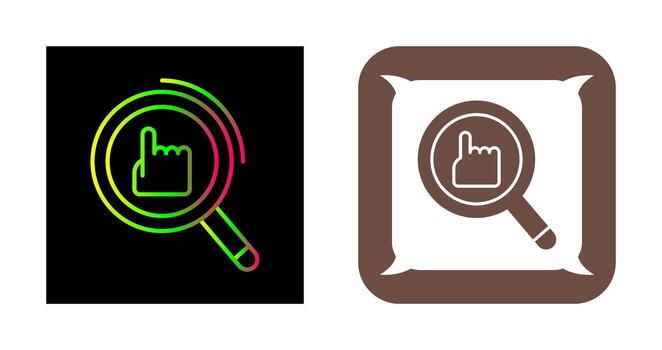 icono de vector de selección rápida