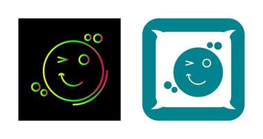 Wink Vector Icon
