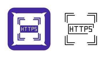 icono de vector de https