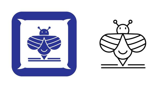 Bee Vector Icon