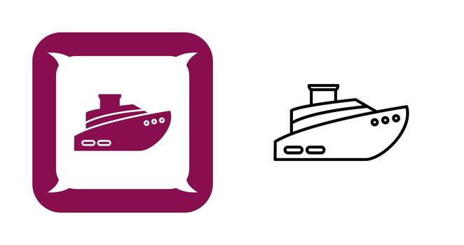 Ship Vector Icon