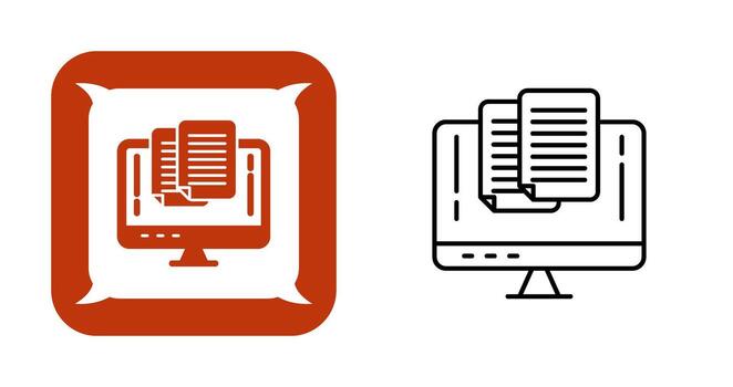 pegar icono vectorial vector