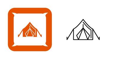 Tent Vector Icon