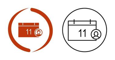 Unique Event Management Vector Icon