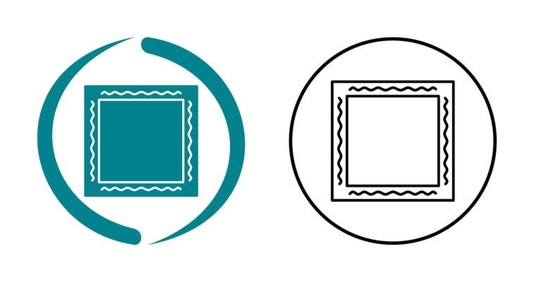 Unique Frame Vector Icon