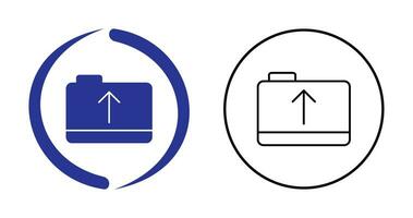 Unique Folder Vector Icon