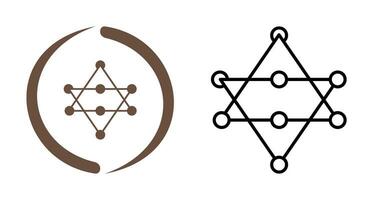 Unique Networks Vector Icon
