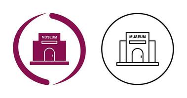 Museum Building Vector Icon