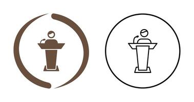 Elected Candidate Vector Icon