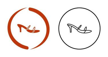 Stylish Sandals Vector Icon