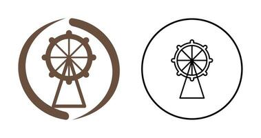 Ferris Wheel Vector Icon