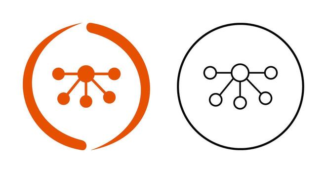 Nodes Vector Icon