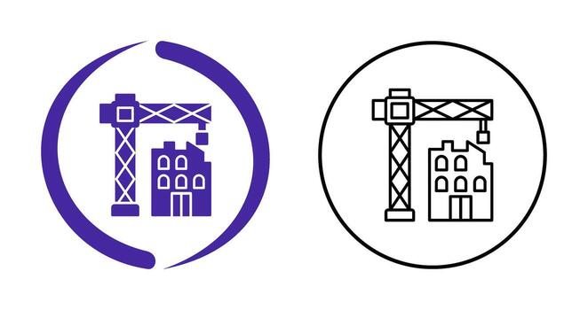 icono de vector de construcción