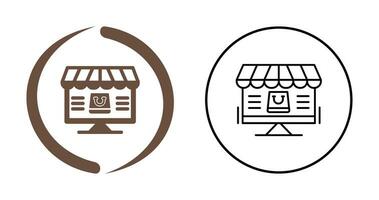 Online Shopping Vector Icon