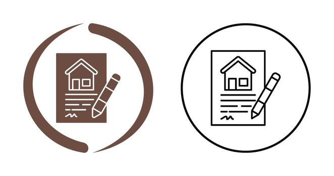 Contract Vector Icon