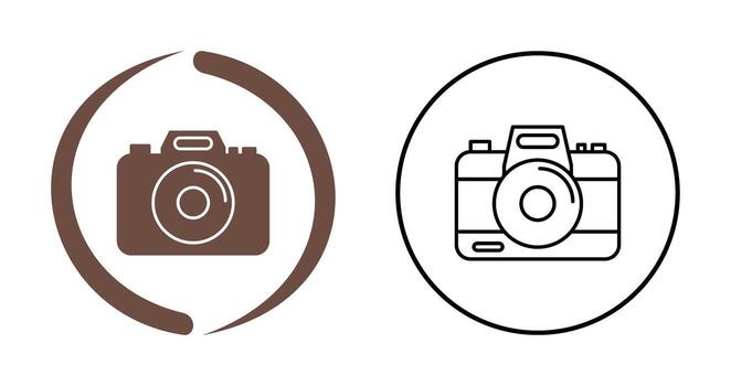 icono de vector de camara
