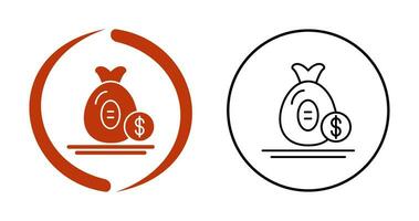 Money Bag Vector Icon