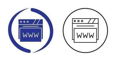 Web Browser Vector Icon