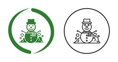 Snowman Vector Icon