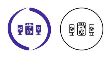 Sound System Vector Icon