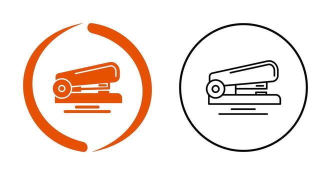 icono de vector de grapadora