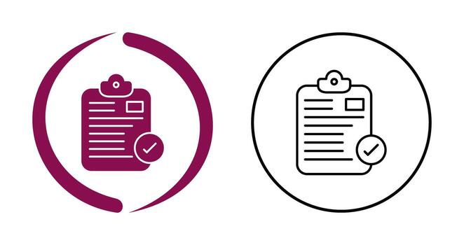 Secure Notepad Vector Icon