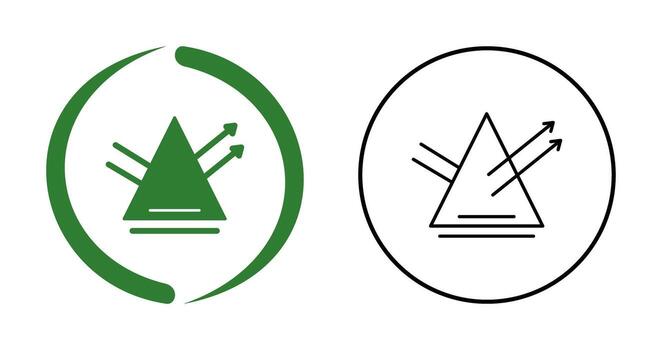 Reflection Vector Icon