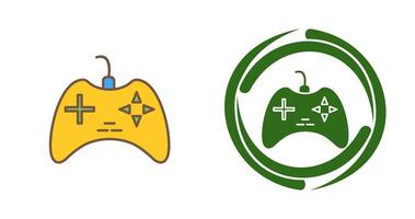 icono de vector de consola de juegos único