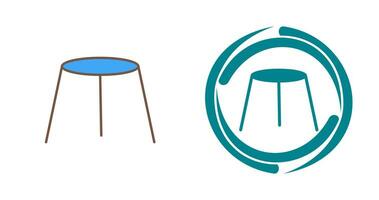 Unique Stool Vector Icon