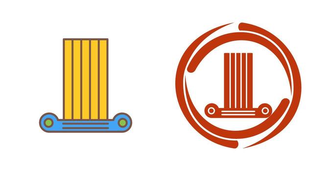 icono de vector de columna