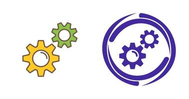 Gears Vector Icon