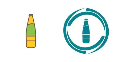 Beer Bottle Vector Icon