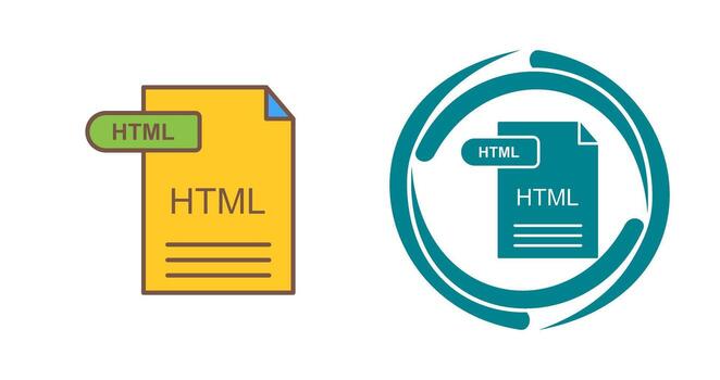 HTML Vector Icon