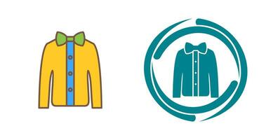 Shirt with Bow Vector Icon