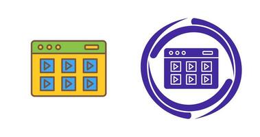 Online Course Vector Icon