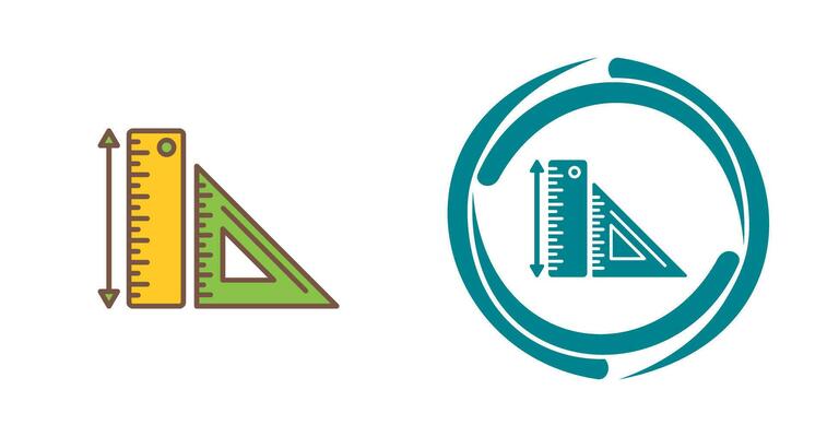 Rulers Vector Icon
