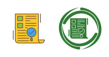 SEO Audit Vector Icon