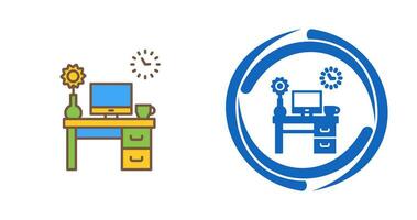 Work Table Vector Icon