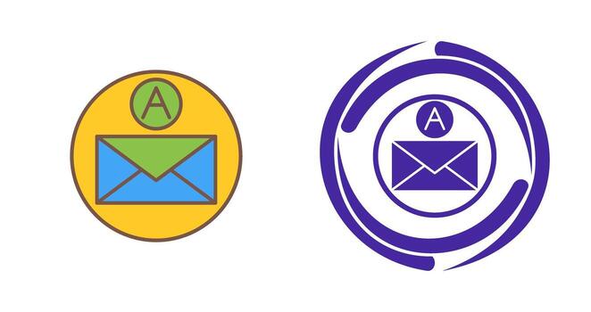 icono de vector de correo electrónico