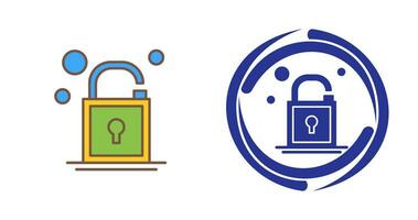 Open Lock Vector Icon