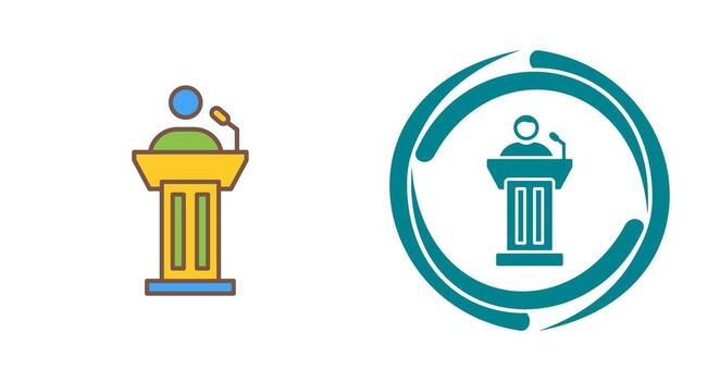 Podium Vector Icon