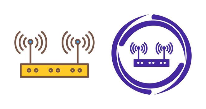 Wireless Vector Icon