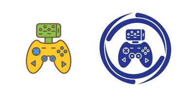 icono de vector de controlador de juego