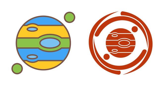 Jupiter Vector Icon