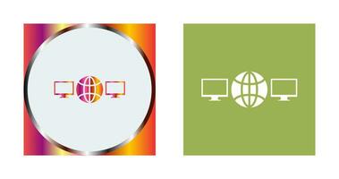 Unique Networks Vector Icon