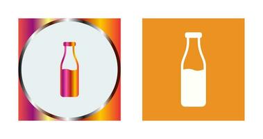 Milk Bottle Vector Icon