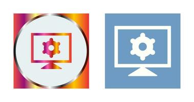 Computer Settings Vector Icon